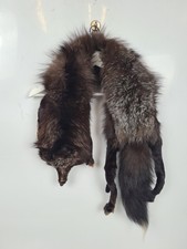 Vintage Silver Fox Fur Stole