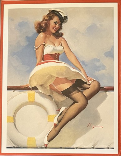 Gil elvgren pin print - gil, up