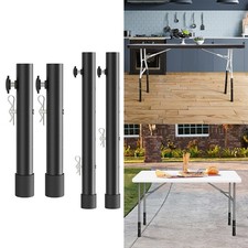 Folding Table Leg Risers Set