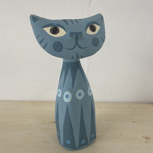 Folk art cat - folk,