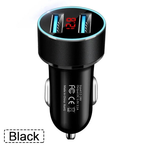 Dual usb fast car - 3.1a, charger