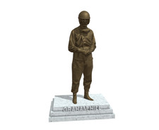 Graham hill bronze effect - hill,