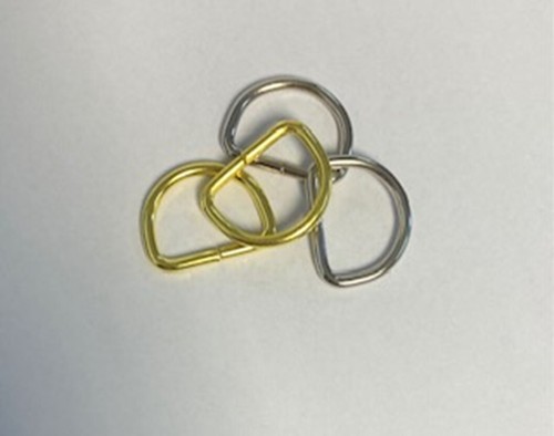 Rings steel brassed - d, brassed/nickel
