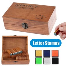 Letter Stamps Wood Rubber