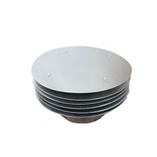 Gas Liner Short Terminal High-Quality Fitting for Gas Flue Systems 10" (250mm)