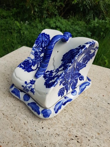Vintage cheese dish - cheese,