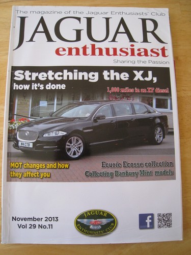 Jaguar enthusiast magazine nov - enthusiast,