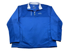 Stuburt Vapour 1/4 Zip Thermal Golf Jacket Windproof Breathable Blue Men’s XL