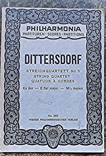 Dittersdorf string quartet - dittersdorf,
