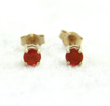 9ct Gold Fire Opal Stud
