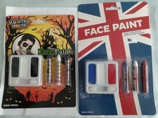 Haunted House Face Paint & Union Jack Face Paint: Brand New & Sealed
