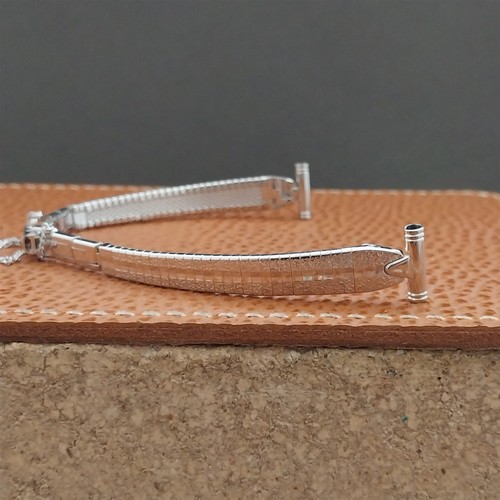 Bulova rhodium plate - 1/2",