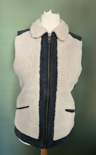 Allsaints shearling leather - allsaints,