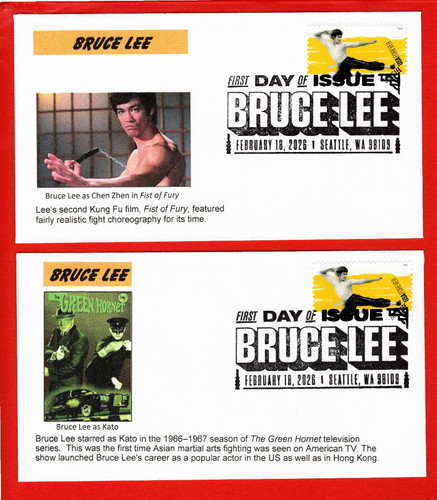 Bruce lee stamp different - bruce,