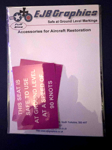 Ejection seat safe use at - safe,