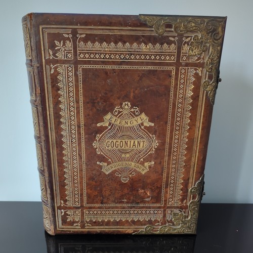 Antique welsh 1850 family - welsh,