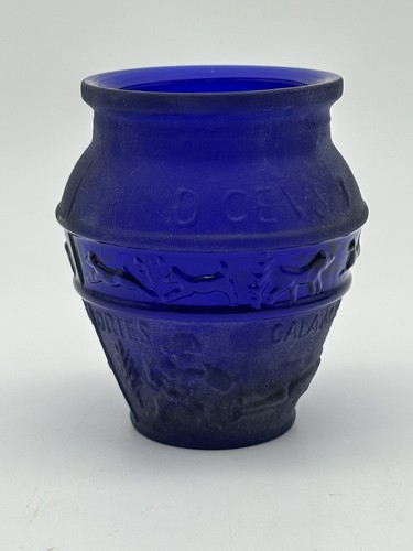 Vintage blue cobalt - cobalt, glass