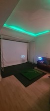 Golf Simulator Package - USED, inc sky track launch monitor