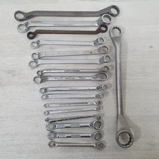 17x  Double Ring Spanners Metric A/F Whitworth Mixed Job Lot -B7