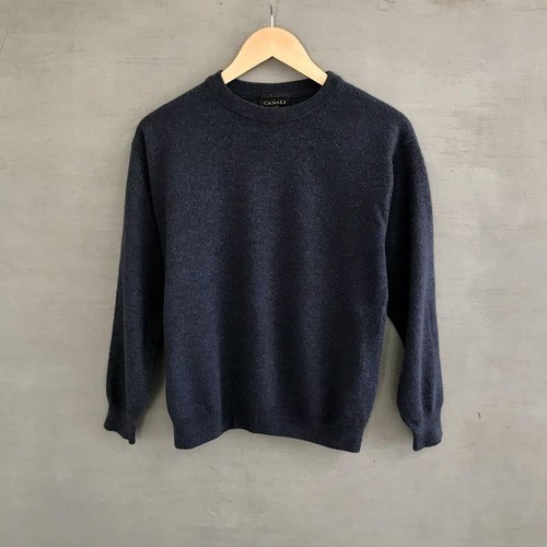 Men canali sweater navy wool - canali,