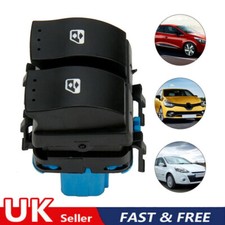 Front Right Driver Side Electric Power Window Switch For Vauxhall / Opel Vivaro