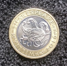 2016 william shakespeare £2