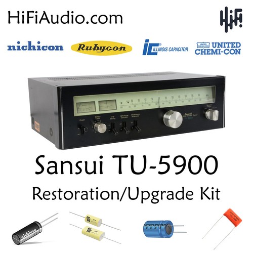 Sansui 5900 rebuild - sansui, tu-5900