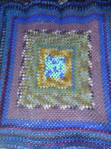 Vintage blanket granny - blanket,