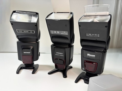 Three flash speedlights - three,