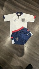 England 1988 Shirt And Shorts