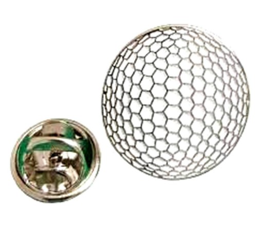 Golf ball pin badge - pin,