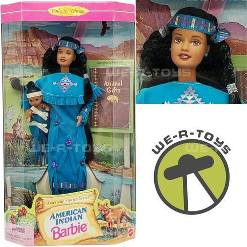 American indian barbie doll - indian,