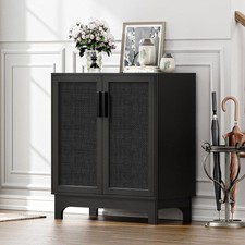 Yvsevnr Black Sideboard for