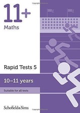 11+ Maths Rapid Tests Book 5