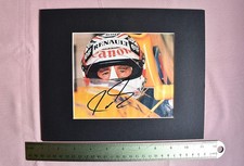 " NIGEL MANSELL "  FORMULA 1   SIGNED & MOUNTED PHOTOGRAPH  ( SIZE 10" x 8" )