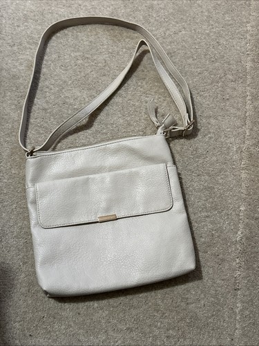 Crossbody shoulder bag beige - bag,