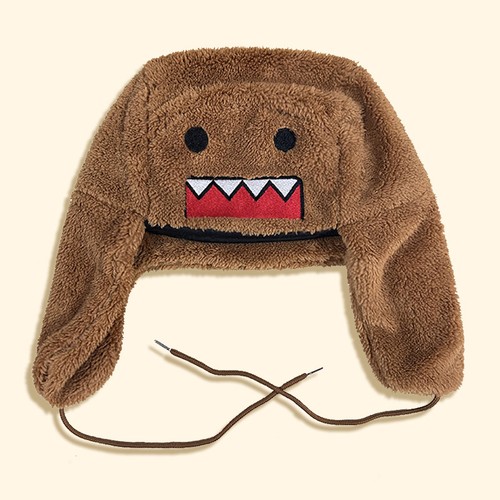 Domo kun plush hat ushanka - kun,
