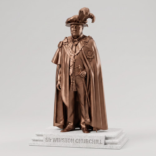 Winston churchill knight of - -,