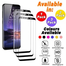 Tempered Glass Screen Protector For Samsung Galaxy S10 S9 S8 S7 S6 Edge Plus