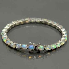 Bracelet Opal Silver Sterling