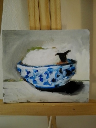 Sheep painting vintage style - vintage,