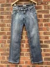 Levi's 570 Blue Straight Fit Jeans 2017 W31 L32 100% Cotton Distressed Y2K