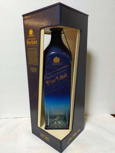 Johnnie walker blue label - blue,
