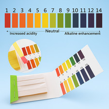 80pcs Universal pH Test Strips 1–14 | Litmus Paper Water Soil Urine Tester Kit
