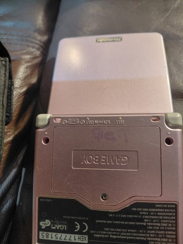 Gameboy advance case no - sp,