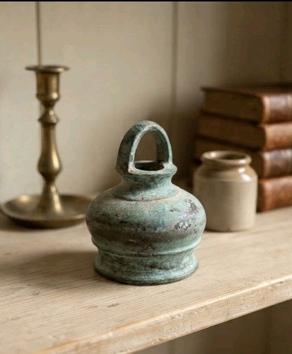 Antique bronze tibetan temple - bronze,