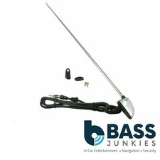 FORD Universal Stainless Steel Pillar Mount AM/FM Car Radio Aerial Antenna