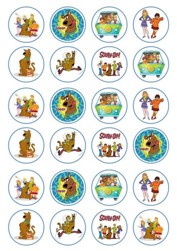 Scooby doo premium cupcake - scooby,