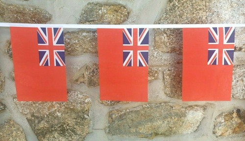 Merchant navy red ensign flag - navy,