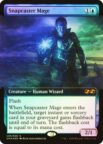 Foil borderless snapcaster - foil,
